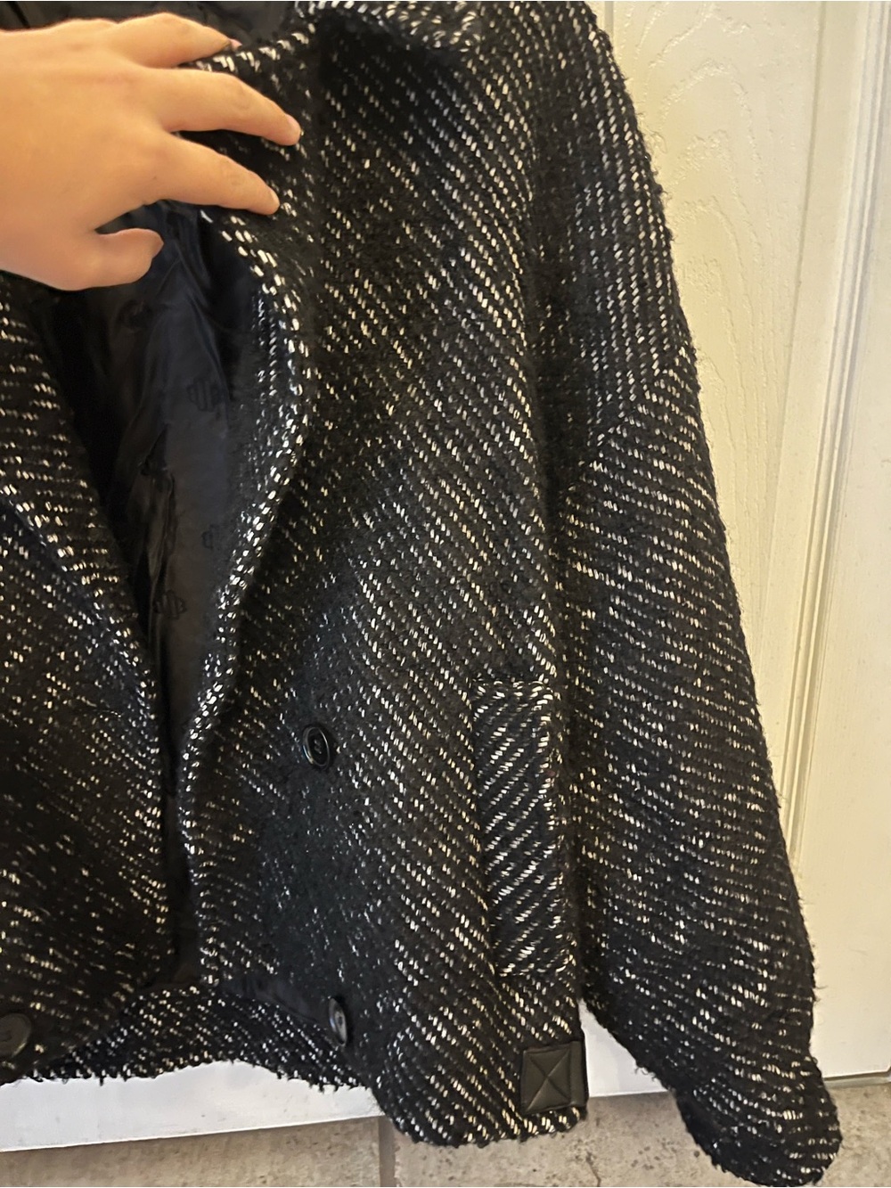 Maje structured coat - Picture 5 of 6